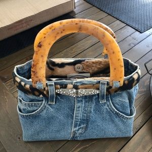 Denim Jeans Handbag